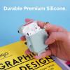 image:imageelago Shark Case Cover Compatible with Apple AirPods Case  Cute 3D Design Cover with Keychain for Apple AirPods 2 1 Baby MintBaby Mint