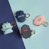 image:imageelago Shark Case Cover Compatible with Apple AirPods Case  Cute 3D Design Cover with Keychain for Apple AirPods 2 1 Baby MintDark Grey