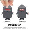 image:imageelago Shark Case Cover Compatible with Apple AirPods Case  Cute 3D Design Cover with Keychain for Apple AirPods 2 1 Baby MintDark Grey