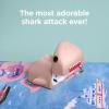 image:imageelago Shark Case Cover Compatible with Apple AirPods Case  Cute 3D Design Cover with Keychain for Apple AirPods 2 1 Baby MintSand Pink