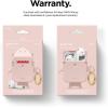 image:imageelago Shark Case Cover Compatible with Apple AirPods Case  Cute 3D Design Cover with Keychain for Apple AirPods 2 1 Baby MintSand Pink