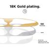 image:imageelago Upgraded AirPods Dust Guard Rose Gold 2 Sets  DustProof Film Luxurious Looking Must Watch Easy Installation Video Protect AirPods from IronMetal Shavings US Patent RegisteredGold
