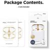 image:imageelago Upgraded AirPods Dust Guard Rose Gold 2 Sets  DustProof Film Luxurious Looking Must Watch Easy Installation Video Protect AirPods from IronMetal Shavings US Patent RegisteredGold