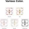 image:imageelago Upgraded AirPods Dust Guard Rose Gold 2 Sets  DustProof Film Luxurious Looking Must Watch Easy Installation Video Protect AirPods from IronMetal Shavings US Patent RegisteredRose Gold