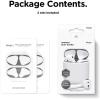 image:imageelago Upgraded AirPods Dust Guard Rose Gold 2 Sets  DustProof Film Luxurious Looking Must Watch Easy Installation Video Protect AirPods from IronMetal Shavings US Patent RegisteredMatte Space Grey
