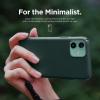 image:imageelago iPhone 11 Slim Fit Case with Attachable Wrist StrapLanyard Slim Light Matte Coating Camera and Screen Protection Designed for iPhone 11 Case Midnight Green