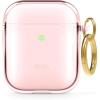 image:imageelago Clear Airpods Case with Keychain Designed for Apple Airpods 1 amp 2 Lovely PinkLovely Pink