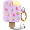 image:imageelago Ice Cream AirPods Case with Keychain Designed for Apple AirPods 1 amp 2 Shockproof Protective Skin Cute Accessories for Girls Kids Boys US Patent Registered MintBlueberry