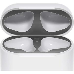 image:imageelago Upgraded AirPods Dust Guard Rose Gold 2 Sets  DustProof Film Luxurious Looking Must Watch Easy Installation Video Protect AirPods from IronMetal Shavings US Patent RegisteredMatte Space Grey