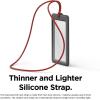image:imageelago ID4 ID Card Holder BodyJean IndigoStrapBlack  Two Card StorageClear ID WindowMinimalisticLight Weight Badge Holder  for ID Cards amp Credit CardsBodydark Gray  Strapred