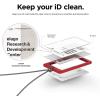 image:imageelago ID4 ID Card Holder BodyJean IndigoStrapBlack  Two Card StorageClear ID WindowMinimalisticLight Weight Badge Holder  for ID Cards amp Credit CardsBodyred  Strapdark Gray