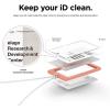 image:imageelago ID4 ID Card Holder BodyJean IndigoStrapBlack  Two Card StorageClear ID WindowMinimalisticLight Weight Badge Holder  for ID Cards amp Credit CardsBodypeach  Straptransparency