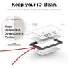 image:imageelago ID4 ID Card Holder BodyJean IndigoStrapBlack  Two Card StorageClear ID WindowMinimalisticLight Weight Badge Holder  for ID Cards amp Credit CardsBodydark Gray  Strapred