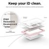image:imageelago ID4 ID Card Holder BodyJean IndigoStrapBlack  Two Card StorageClear ID WindowMinimalisticLight Weight Badge Holder  for ID Cards amp Credit CardsBodylovely Pink  Straptransparency