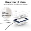 image:imageelago ID4 ID Card Holder BodyJean IndigoStrapBlack  Two Card StorageClear ID WindowMinimalisticLight Weight Badge Holder  for ID Cards amp Credit CardsBodyjean Indigo  Strapdark Gray