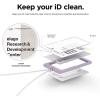 image:imageelago ID4 ID Card Holder BodyJean IndigoStrapBlack  Two Card StorageClear ID WindowMinimalisticLight Weight Badge Holder  for ID Cards amp Credit CardsBodylavender  Straptransparency