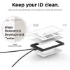 image:imageelago ID4 ID Card Holder BodyJean IndigoStrapBlack  Two Card StorageClear ID WindowMinimalisticLight Weight Badge Holder  for ID Cards amp Credit CardsBodyblack  Strapblack