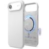 image:imageelago for iPhone 17 Pro Max Case Premium Magnetic Silicone Case Compatible with MagSafe Liquid Silicone Material Protective Cover Shockproof Slim Phone 69 inch BlackWhite