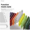 image:imageelago for iPhone 17 Pro Max Case Premium Magnetic Silicone Case Compatible with MagSafe Liquid Silicone Material Protective Cover Shockproof Slim Phone 69 inch BlackWhite