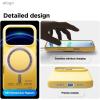image:imageelago for iPhone 17 Pro Max Case Premium Magnetic Silicone Case Compatible with MagSafe Liquid Silicone Material Protective Cover Shockproof Slim Phone 69 inch BlackYellow