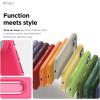 image:imageelago for iPhone 17 Pro Max Case Premium Magnetic Silicone Case Compatible with MagSafe Liquid Silicone Material Protective Cover Shockproof Slim Phone 69 inch BlackIce Red