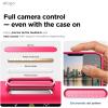 image:imageelago for iPhone 17 Pro Max Case Premium Magnetic Silicone Case Compatible with MagSafe Liquid Silicone Material Protective Cover Shockproof Slim Phone 69 inch BlackIce Red