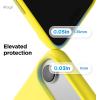 image:imageelago for iPhone 17 Pro Max Case Premium Magnetic Silicone Case Compatible with MagSafe Liquid Silicone Material Protective Cover Shockproof Slim Phone 69 inch BlackNeon Yellow