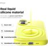 image:imageelago for iPhone 17 Pro Max Case Premium Magnetic Silicone Case Compatible with MagSafe Liquid Silicone Material Protective Cover Shockproof Slim Phone 69 inch BlackNeon Yellow
