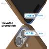 image:imageelago for iPhone 17 Pro Max Case Premium Magnetic Silicone Case Compatible with MagSafe Liquid Silicone Material Protective Cover Shockproof Slim Phone 69 inch BlackBrown