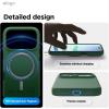 image:imageelago for iPhone 17 Pro Max Case Premium Magnetic Silicone Case Compatible with MagSafe Liquid Silicone Material Protective Cover Shockproof Slim Phone 69 inch BlackAlpine Green