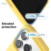 image:imageelago for iPhone 17 Pro Max Case Premium Magnetic Silicone Case Compatible with MagSafe Liquid Silicone Material Protective Cover Shockproof Slim Phone 69 inch BlackYellow