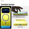 image:imageelago for iPhone 17 Pro Max Case Premium Magnetic Silicone Case Compatible with MagSafe Liquid Silicone Material Protective Cover Shockproof Slim Phone 69 inch BlackNeon Yellow