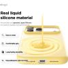 image:imageelago for iPhone 17 Pro Max Case Premium Magnetic Silicone Case Compatible with MagSafe Liquid Silicone Material Protective Cover Shockproof Slim Phone 69 inch BlackYellow