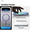 image:imageelago for iPhone 17 Pro Max Case Premium Magnetic Silicone Case Compatible with MagSafe Liquid Silicone Material Protective Cover Shockproof Slim Phone 69 inch BlackWhite