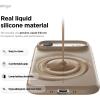 image:imageelago for iPhone 17 Pro Max Case Premium Magnetic Silicone Case Compatible with MagSafe Liquid Silicone Material Protective Cover Shockproof Slim Phone 69 inch BlackBrown