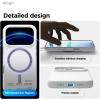 image:imageelago for iPhone 17 Pro Max Case Premium Magnetic Silicone Case Compatible with MagSafe Liquid Silicone Material Protective Cover Shockproof Slim Phone 69 inch BlackWhite