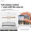 image:imageelago for iPhone 17 Pro Max Case Premium Magnetic Silicone Case Compatible with MagSafe Liquid Silicone Material Protective Cover Shockproof Slim Phone 69 inch BlackWhite