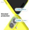 image:imageelago for iPhone 17 Pro Max Case Premium Magnetic Silicone Case Compatible with MagSafe Liquid Silicone Material Protective Cover Shockproof Slim Phone 69 inch BlackNeon Yellow