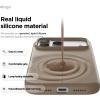 image:imageelago for iPhone 17 Pro Max Case Premium Magnetic Silicone Case Compatible with MagSafe Liquid Silicone Material Protective Cover Shockproof Slim Phone 69 inch BlackBrown
