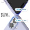 image:imageelago for iPhone 17 Pro Max Case Premium Magnetic Silicone Case Compatible with MagSafe Liquid Silicone Material Protective Cover Shockproof Slim Phone 69 inch BlackPurple