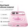 image:imageelago for iPhone 17 Pro Max Case Premium Magnetic Silicone Case Compatible with MagSafe Liquid Silicone Material Protective Cover Shockproof Slim Phone 69 inch BlackHot Pink