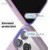 image:imageelago for iPhone 17 Pro Max Case Premium Magnetic Silicone Case Compatible with MagSafe Liquid Silicone Material Protective Cover Shockproof Slim Phone 69 inch BlackSoft Purple