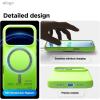 image:imageelago for iPhone 17 Pro Max Case Premium Magnetic Silicone Case Compatible with MagSafe Liquid Silicone Material Protective Cover Shockproof Slim Phone 69 inch BlackLime Green