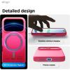 image:imageelago for iPhone 17 Pro Max Case Premium Magnetic Silicone Case Compatible with MagSafe Liquid Silicone Material Protective Cover Shockproof Slim Phone 69 inch BlackIce Red