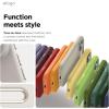 image:imageelago for iPhone 17 Pro Max Case Premium Magnetic Silicone Case Compatible with MagSafe Liquid Silicone Material Protective Cover Shockproof Slim Phone 69 inch BlackStone