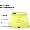 image:imageelago for iPhone 17 Pro Max Case Premium Magnetic Silicone Case Compatible with MagSafe Liquid Silicone Material Protective Cover Shockproof Slim Phone 69 inch BlackNeon Yellow