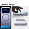 image:imageelago for iPhone 17 Pro Max Case Premium Magnetic Silicone Case Compatible with MagSafe Liquid Silicone Material Protective Cover Shockproof Slim Phone 69 inch BlackPurple