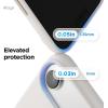 image:imageelago for iPhone 17 Pro Max Case Premium Magnetic Silicone Case Compatible with MagSafe Liquid Silicone Material Protective Cover Shockproof Slim Phone 69 inch BlackStone