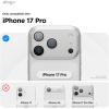 image:imageelago for iPhone 17 Pro Max Case Premium Magnetic Silicone Case Compatible with MagSafe Liquid Silicone Material Protective Cover Shockproof Slim Phone 69 inch BlackWhite