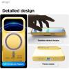 image:imageelago for iPhone 17 Pro Max Case Premium Magnetic Silicone Case Compatible with MagSafe Liquid Silicone Material Protective Cover Shockproof Slim Phone 69 inch BlackYellow